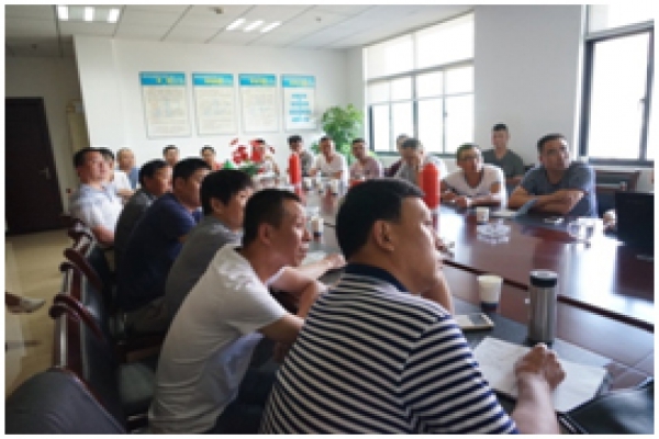 公司質(zhì)量創(chuàng)優(yōu)小組首次學(xué)習(xí)會議順利進(jìn)行
